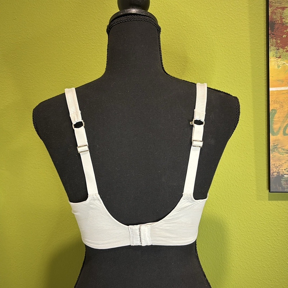 Hanes Convertible Underwire Gray Bra Size 34DD - Picture 2 of 7